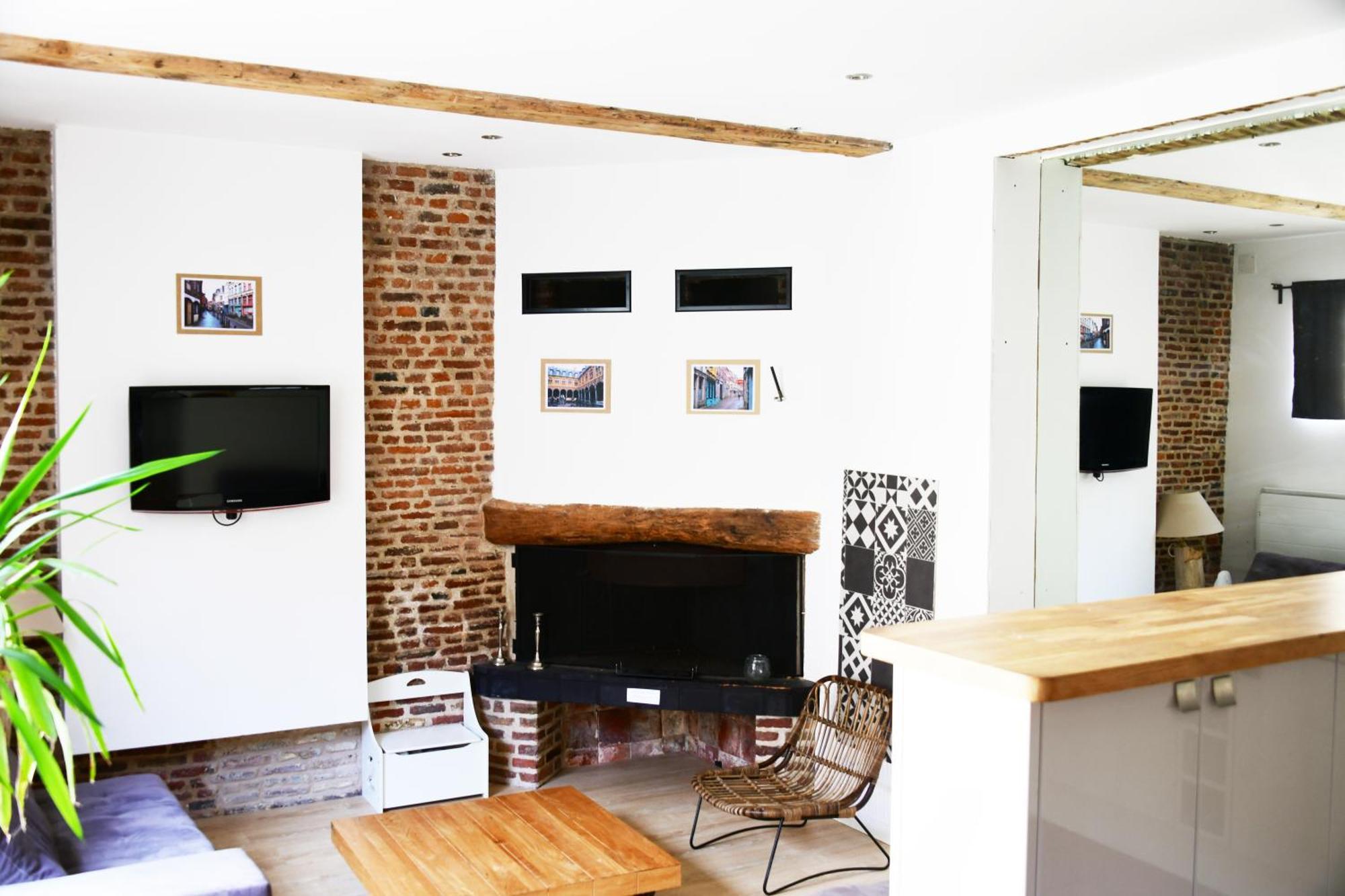 Maison Vieux Lille 3 Chambres Parking Prive 24H24H Acces Room photo